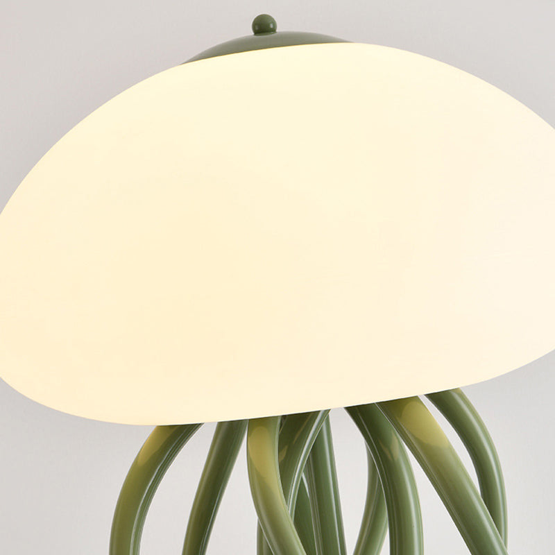 Jellyfish Disc Iron Acrylic Table Lamp