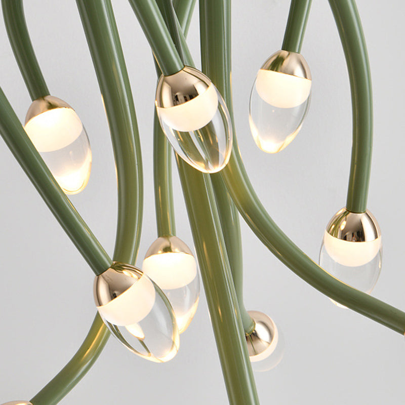 Jellyfish Disc Iron Acrylic Table Lamp