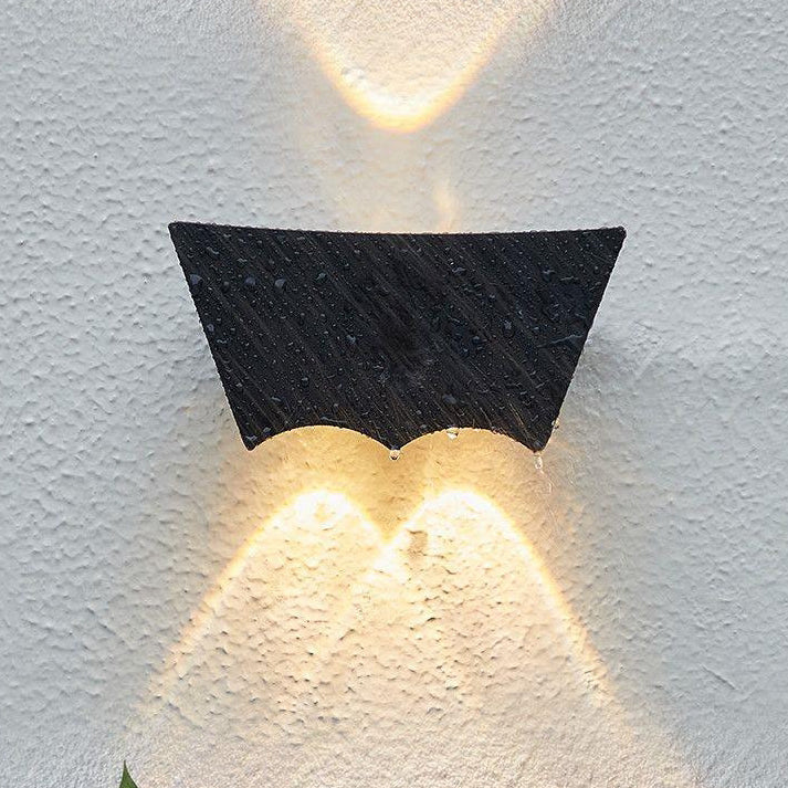 Trapezoidal Semicircle Die-Cast Aluminum Outdoor Light