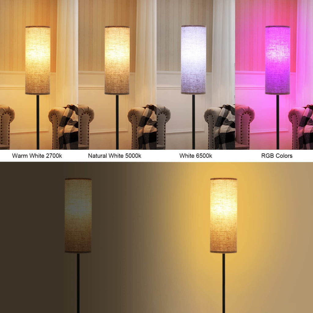 Modern Minimalist Cylinder Long Floor Lamp