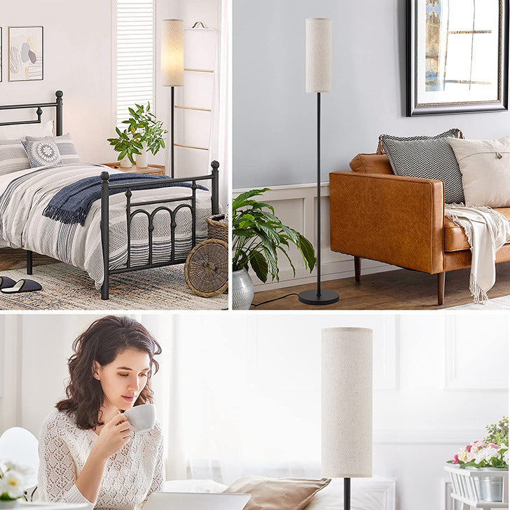Modern Minimalist Cylinder Long Floor Lamp