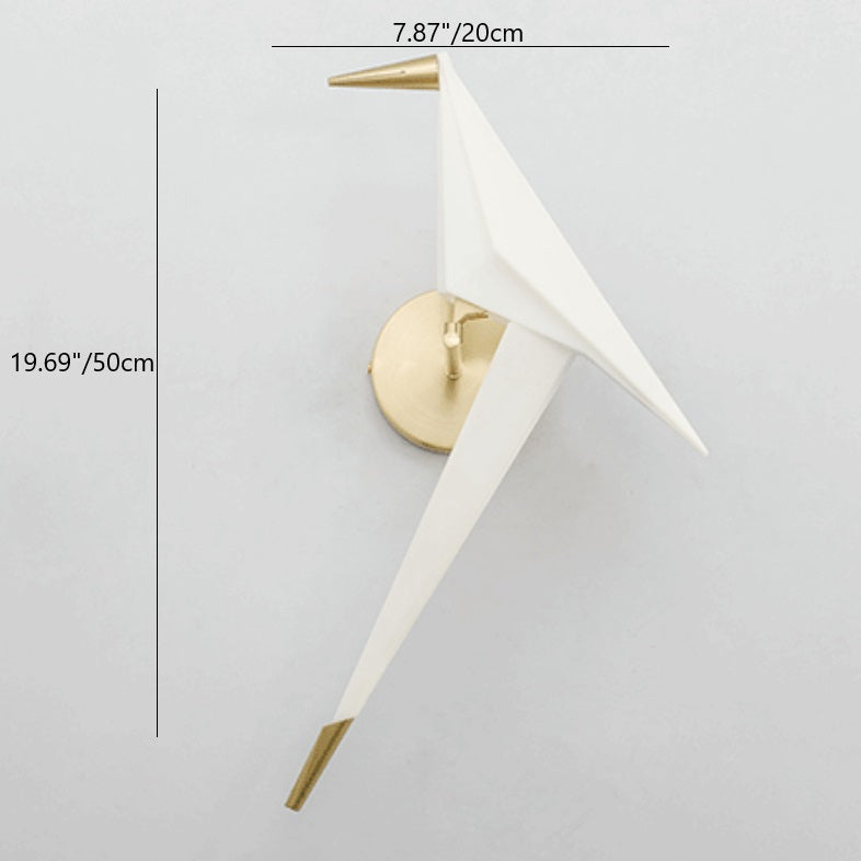 Thousand Paper Cranes Birds Wall Lamp