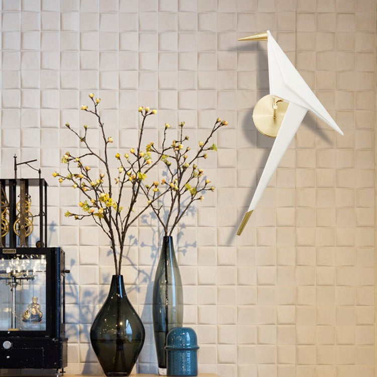 Thousand Paper Cranes Birds Wall Lamp