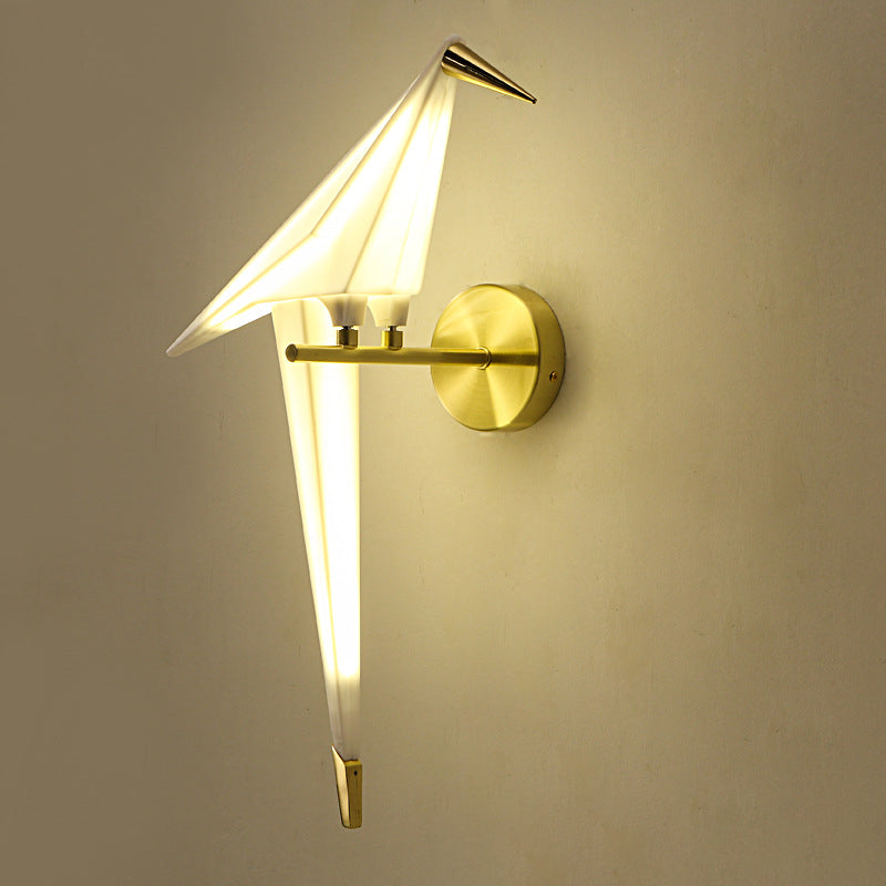Thousand Paper Cranes Birds Wall Lamp