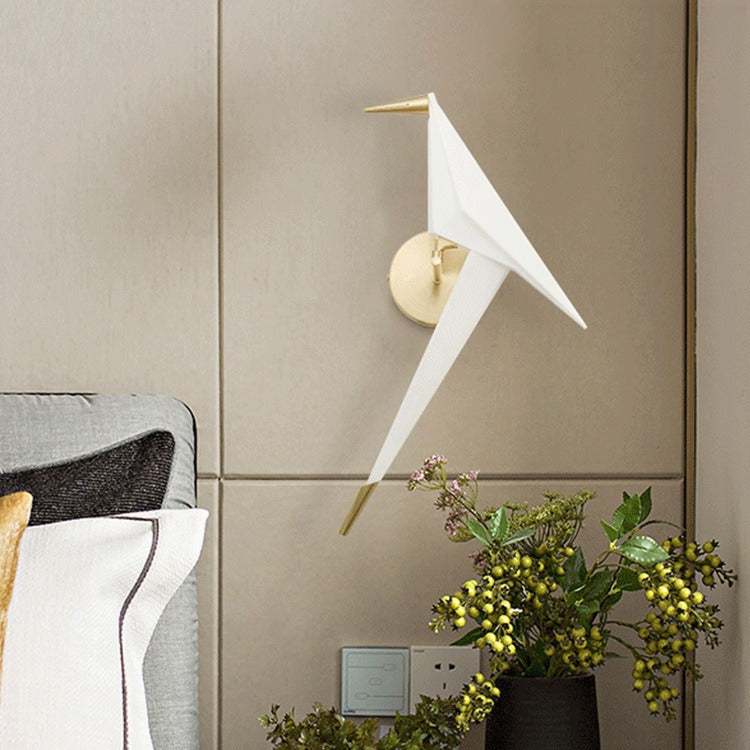 Thousand Paper Cranes Birds Wall Lamp