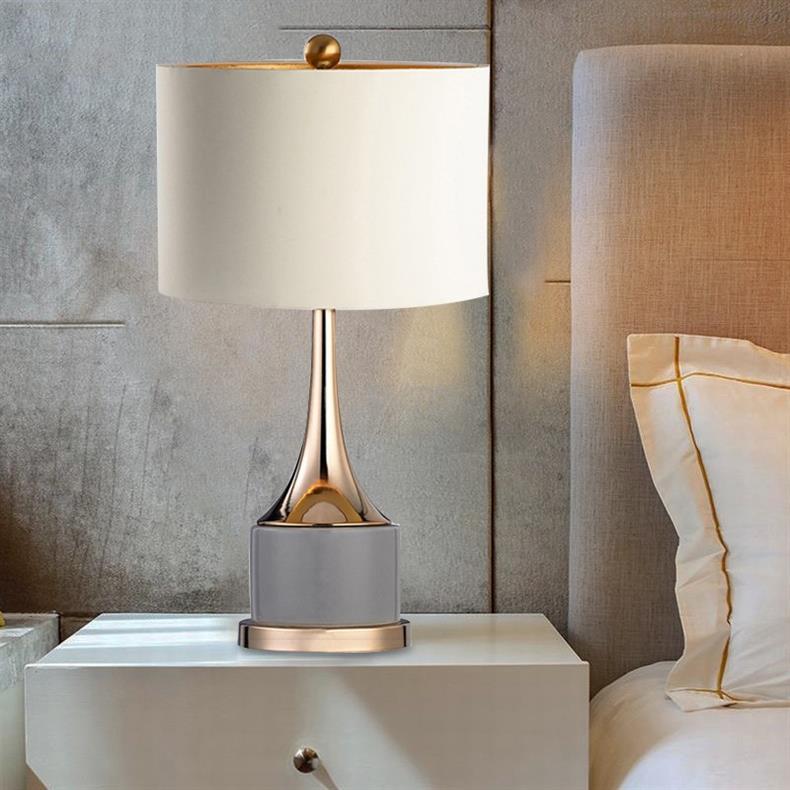 Cylinder Bottle Disc Hardware Table Lamp