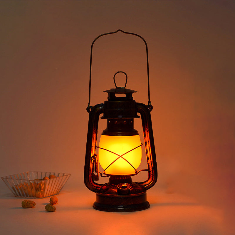 Rechargeable Cylinder Bent Tube Table Lamp