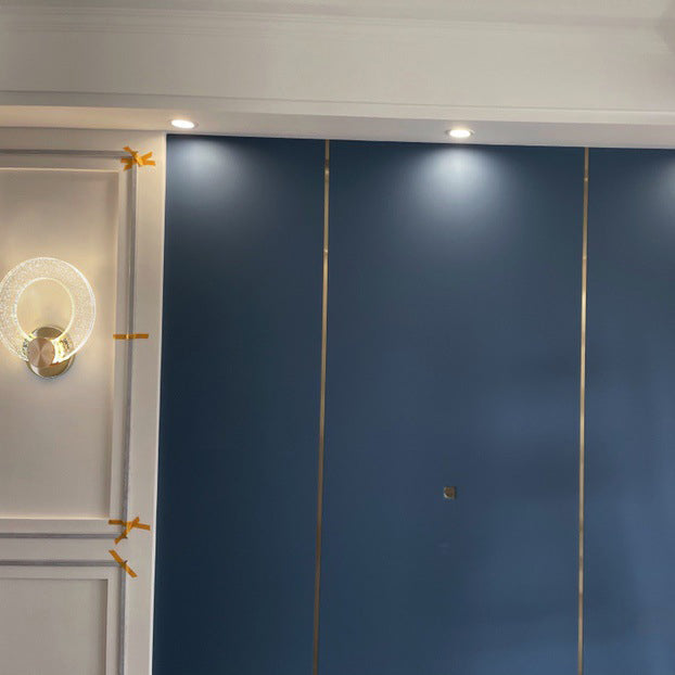 Circle Bubble Disc Iron Wall Lamp
