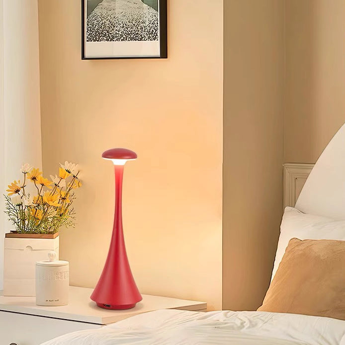 Bottle Semicircle Aluminum Acrylic Table Lamp