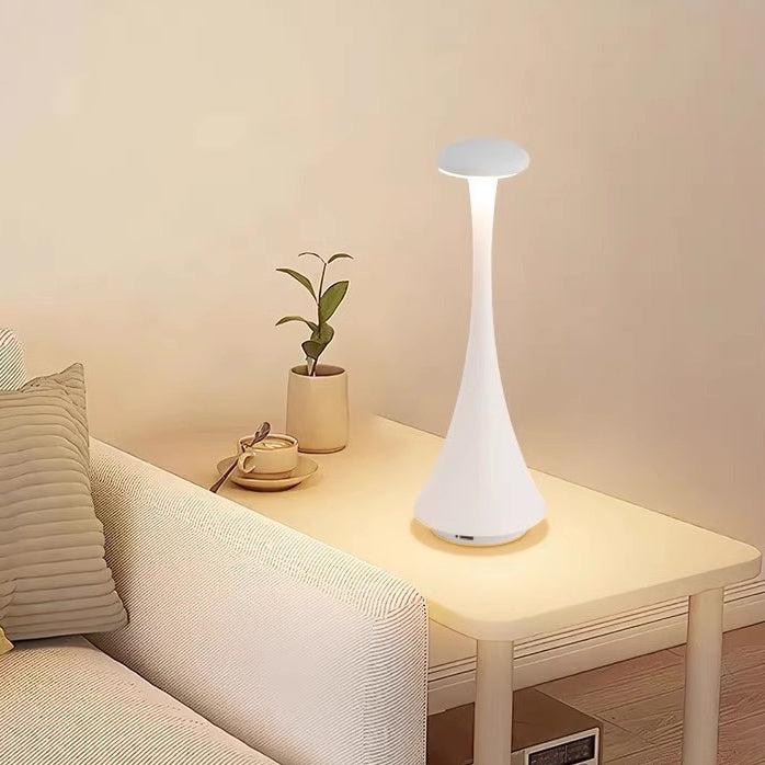 Bottle Semicircle Aluminum Acrylic Table Lamp