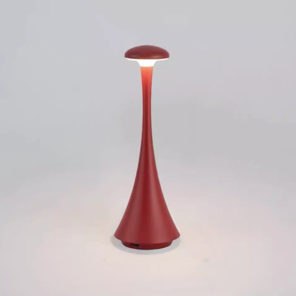 Bottle Semicircle Aluminum Acrylic Table Lamp