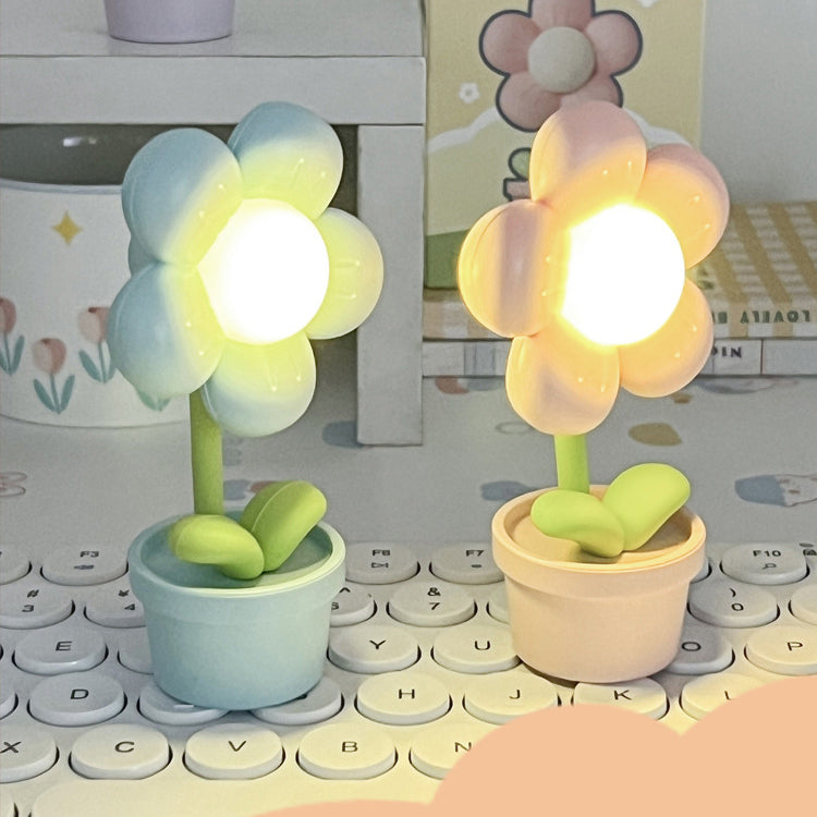 Cute Flower Round ABS Table Lamp