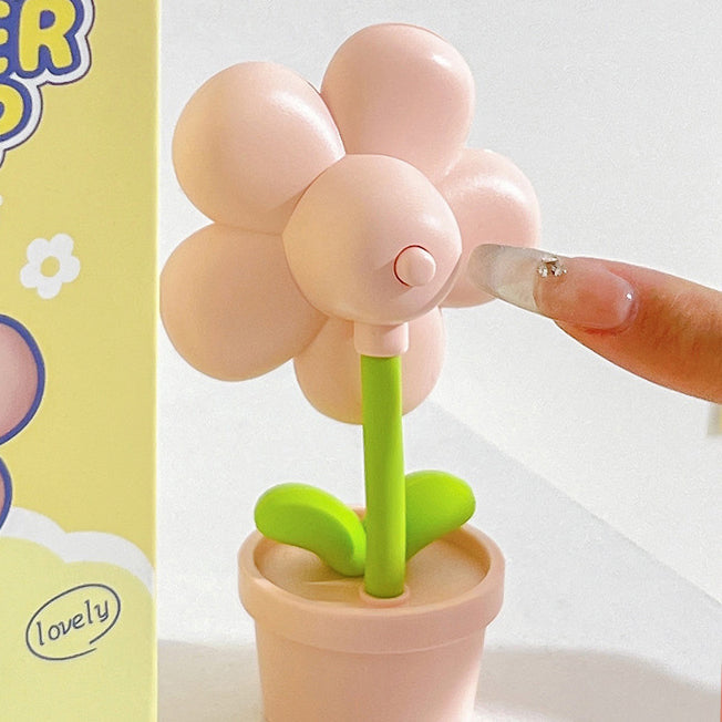 Cute Flower Round ABS Table Lamp