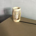 Oval Round Bar Hollow Table Lamp