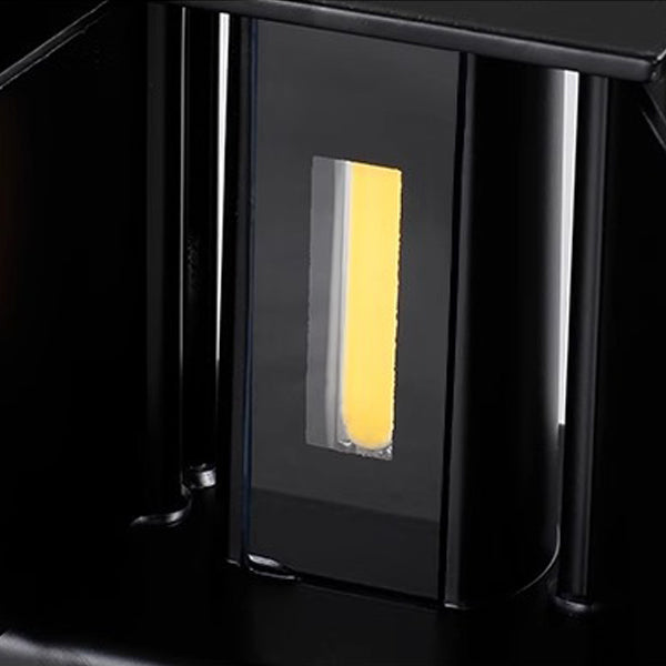 Square Rectangular Aluminum Living Wall Lamp