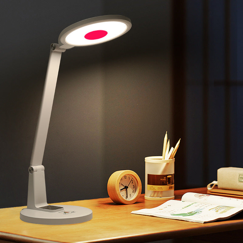 Round Rectangle ABS Aluminum Table Lamp