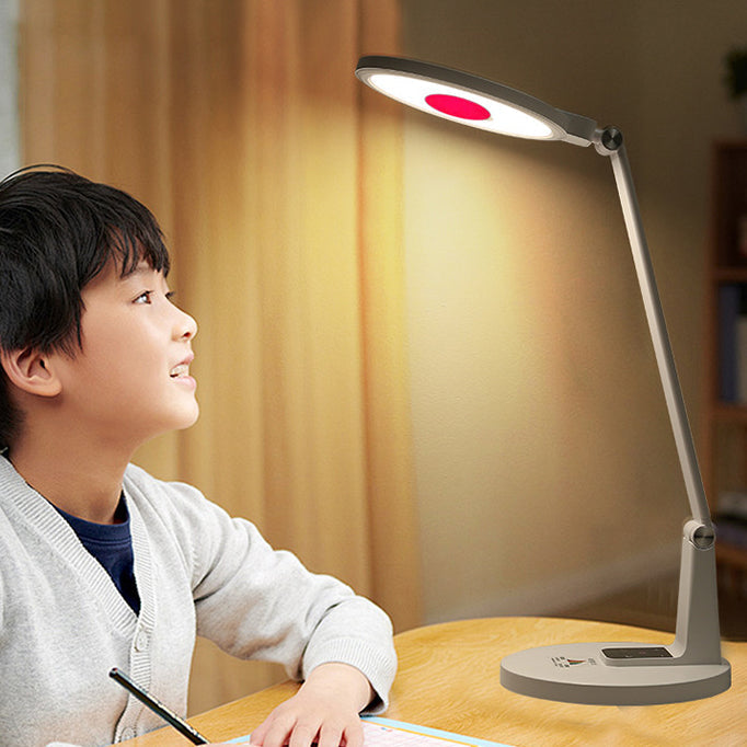 Round Rectangle ABS Aluminum Table Lamp