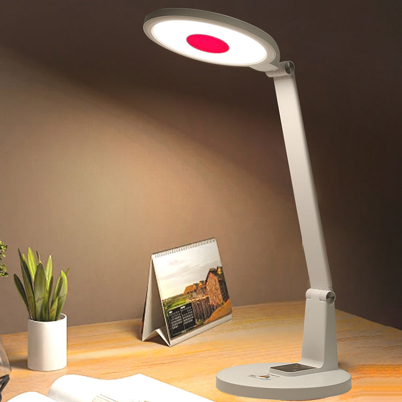 Round Rectangle ABS Aluminum Table Lamp