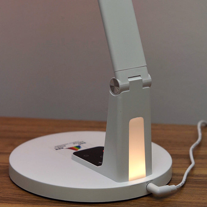 Round Rectangle ABS Aluminum Table Lamp