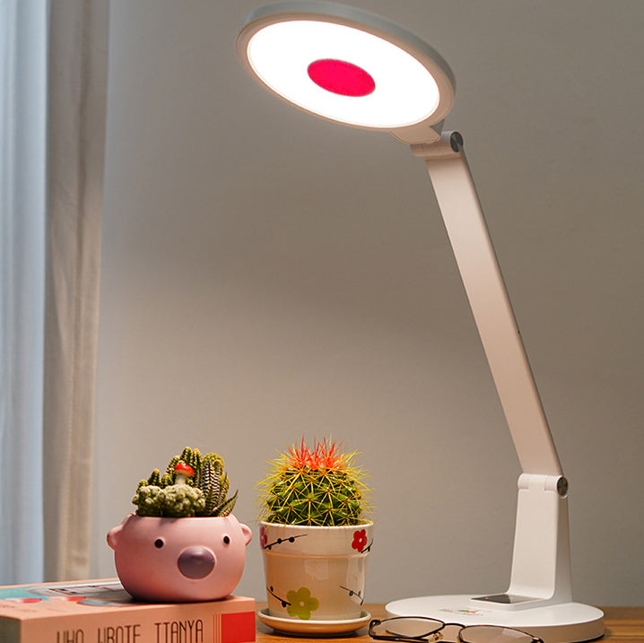 Round Rectangle ABS Aluminum Table Lamp
