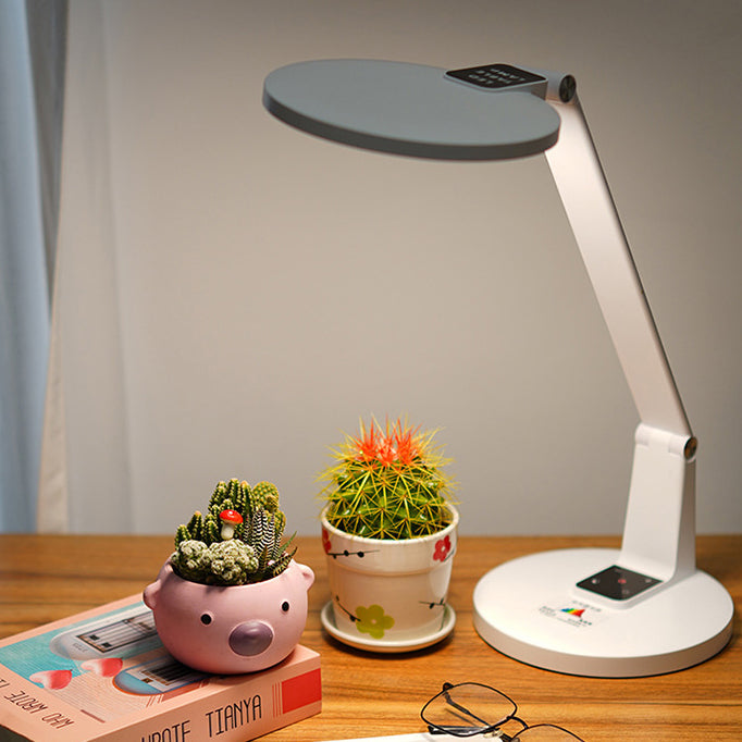 Round Rectangle ABS Aluminum Table Lamp