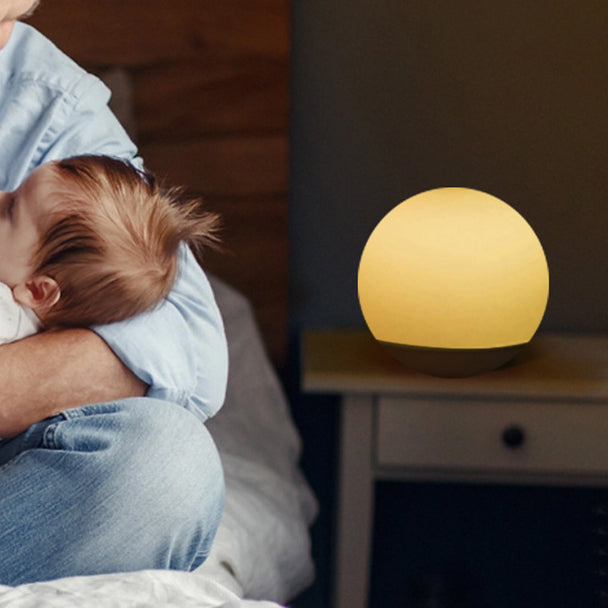 Sphere Moon PP PS Table Lamp
