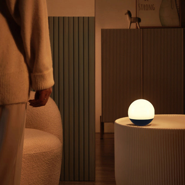 Sphere Moon PP PS Table Lamp