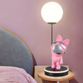 Cartoon Kids Space Rabbit Table Lamp