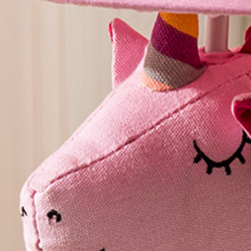 Cartoon Kids Unicorn Round Table Lamp
