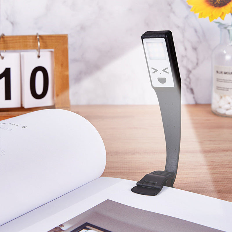 Rectangle Smiley Plastic Book Table Lamp
