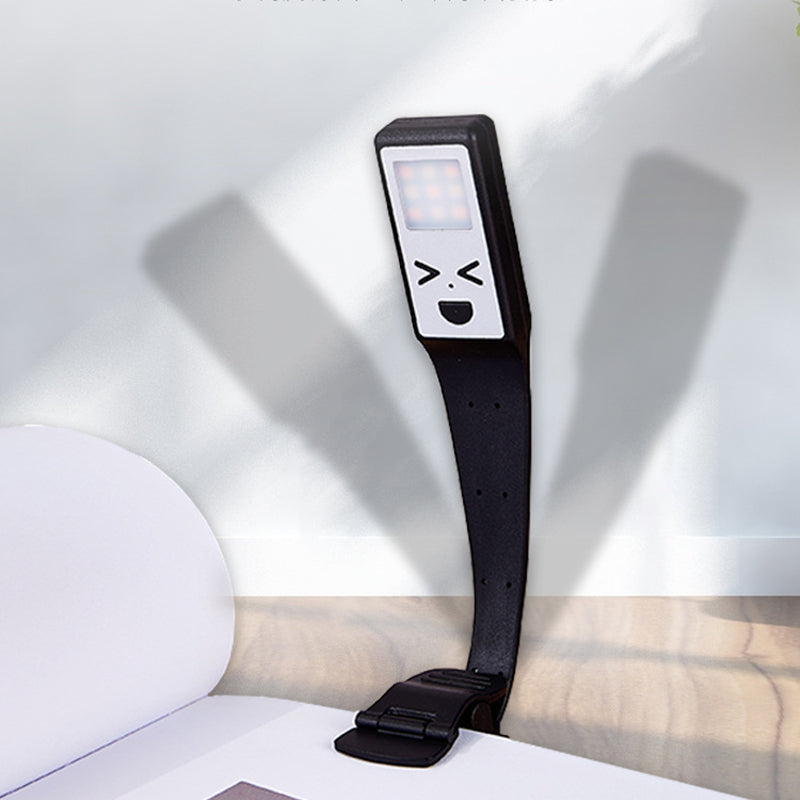 Rectangle Smiley Plastic Book Table Lamp