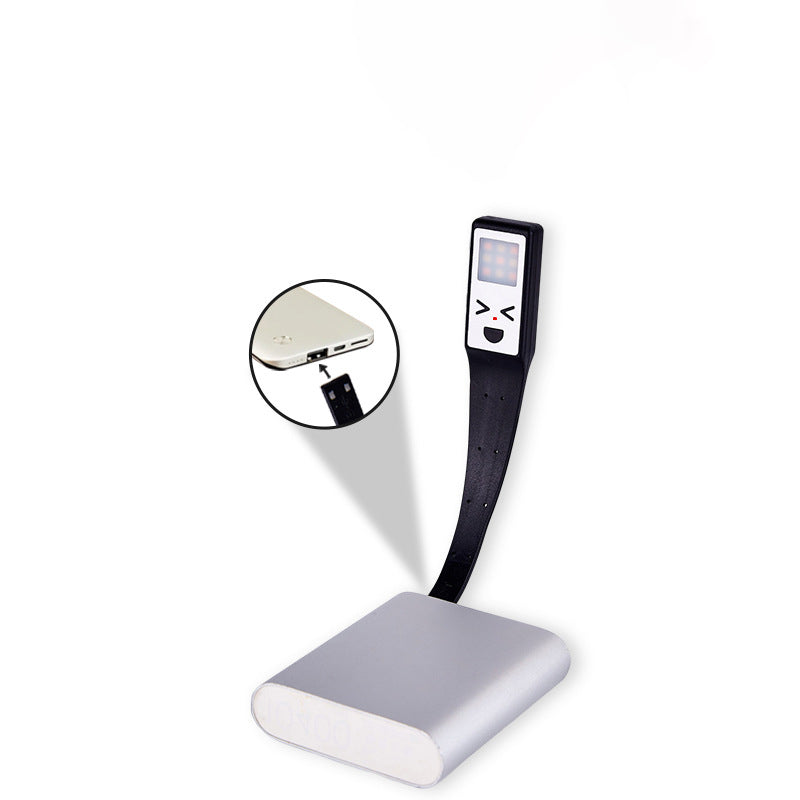 Rectangle Smiley Plastic Book Table Lamp