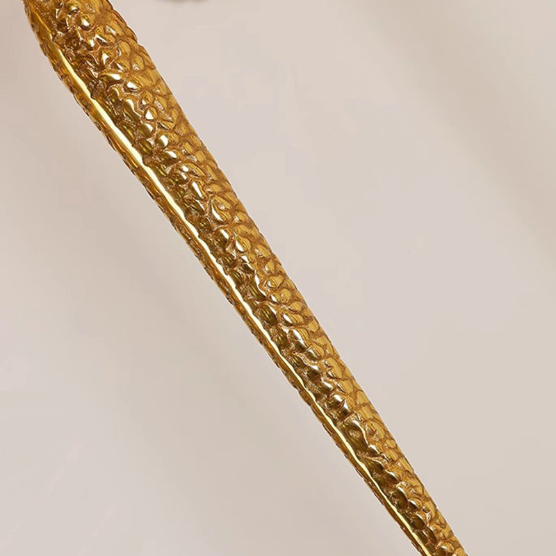 Cylinder Long Leaf Vein Wall Lamp