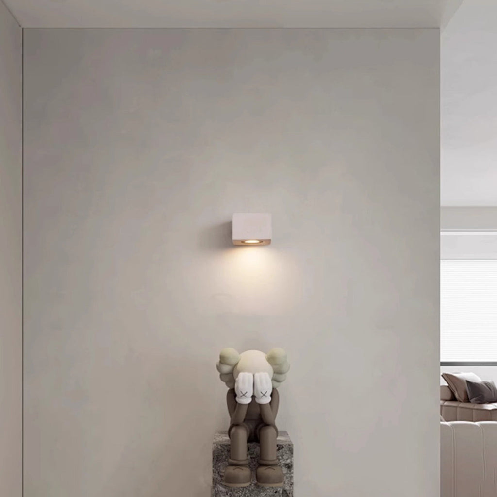 Square Rectangle Terrazzo Hardware Outdoor Light