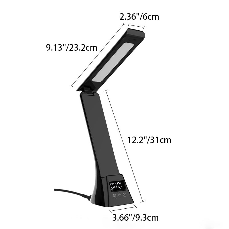 Rectangle Trapezoid Foldable ABS Table Lamp