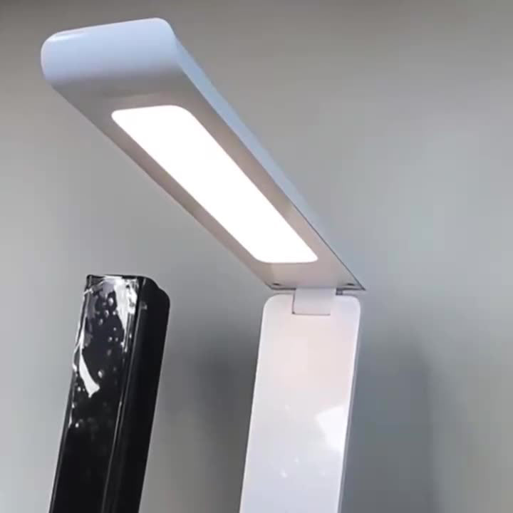 Rectangle Trapezoid Foldable ABS Table Lamp