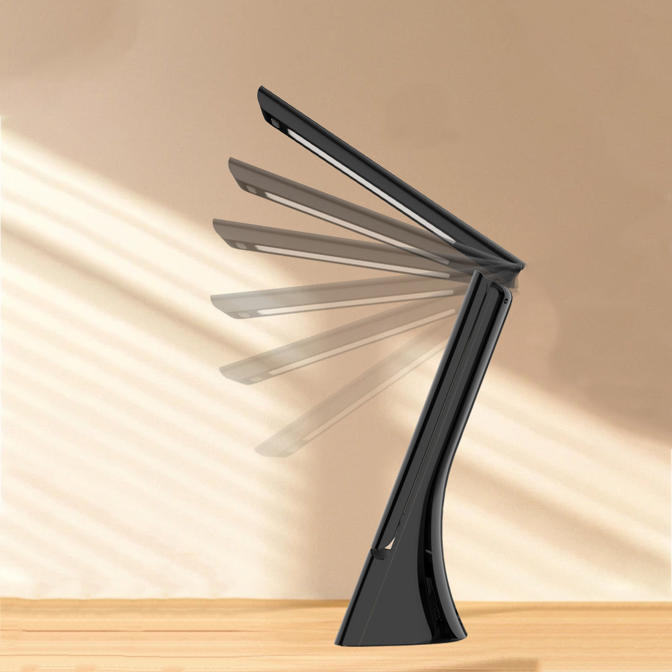 Rectangle Trapezoid Foldable ABS Table Lamp