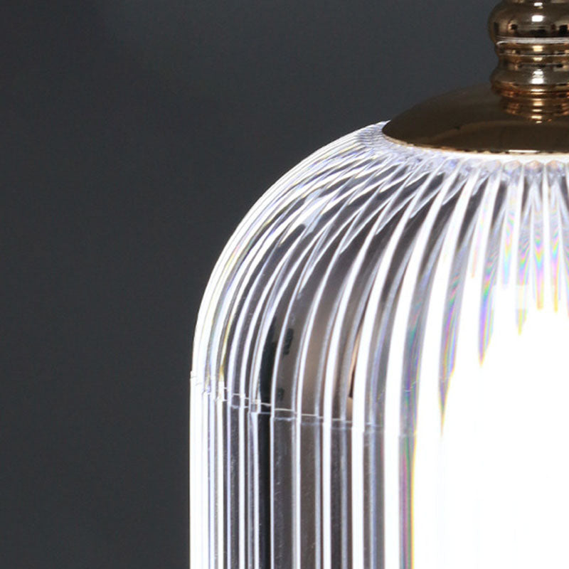Cylinder Birdcage Rechargeable Iron Table Lamp