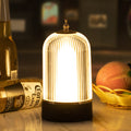 Cylinder Birdcage Rechargeable Iron Table Lamp
