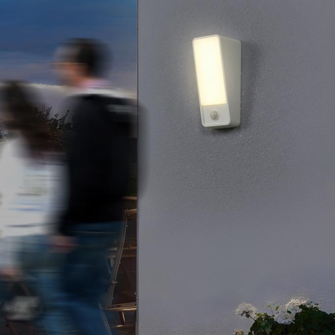 Trapezoidal Rectangle Die-Cast Aluminum Outdoor Light