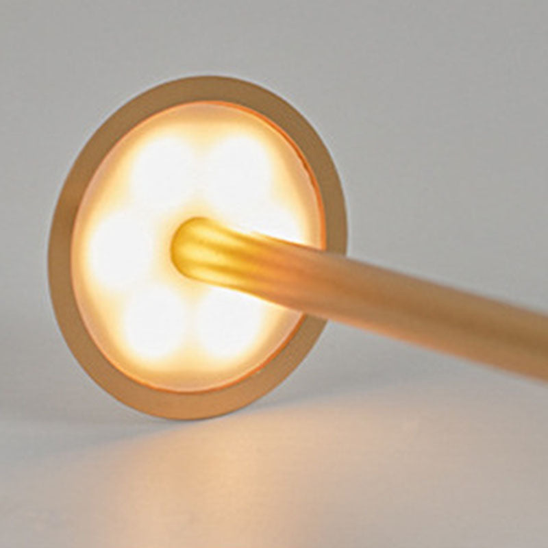 Cone Mushroom Aluminum Acrylic Table Lamp