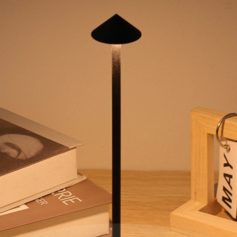 Cone Mushroom Aluminum Acrylic Table Lamp