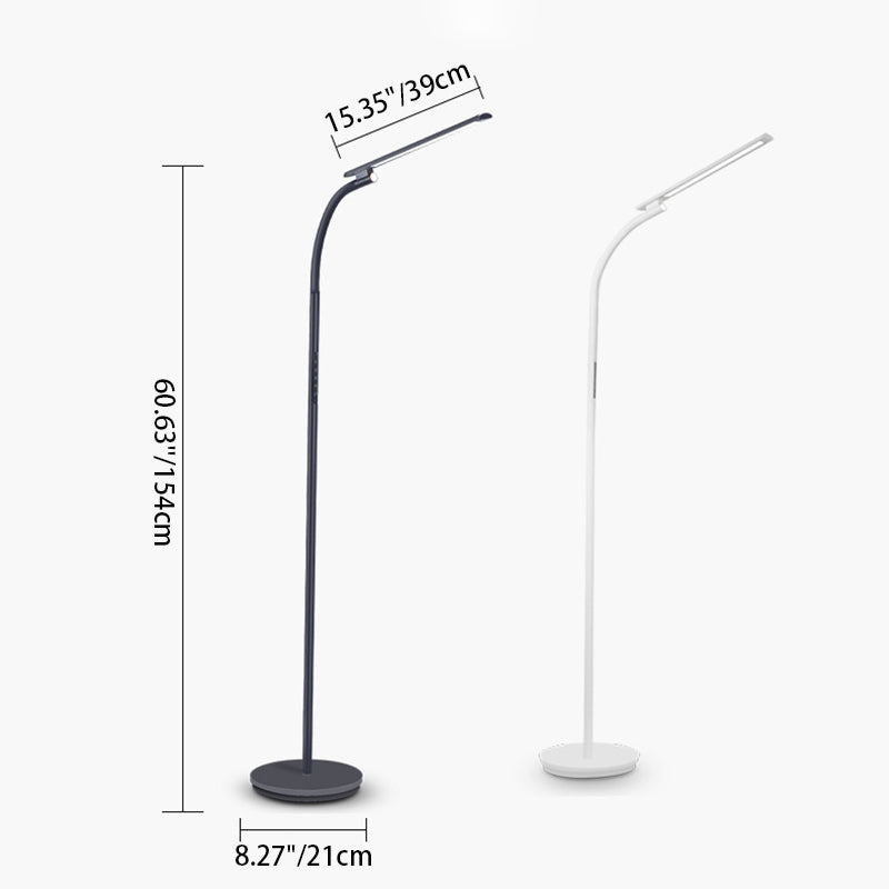 Modern Minimalist Long Pole Floor Lamp