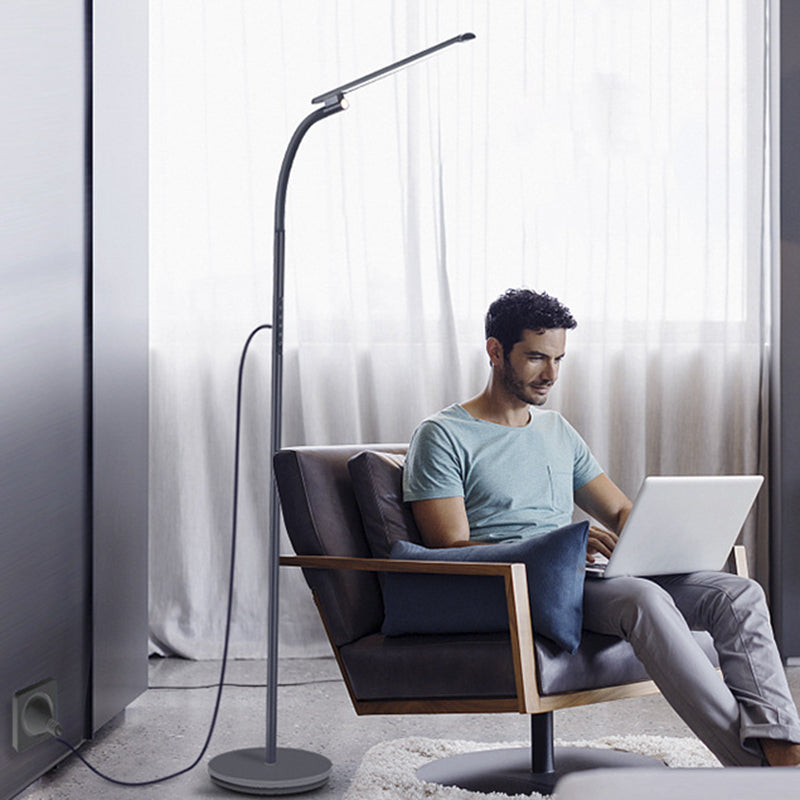Modern Minimalist Long Pole Floor Lamp