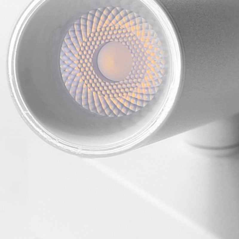 Cylinder Rectangular Aluminum Bedroom Wall Lamp