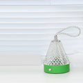 Round Metal Acrylic Bedroom Table Lamp
