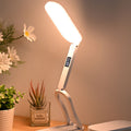 Oval Foldable Rechargeable Plastic Table Lamp