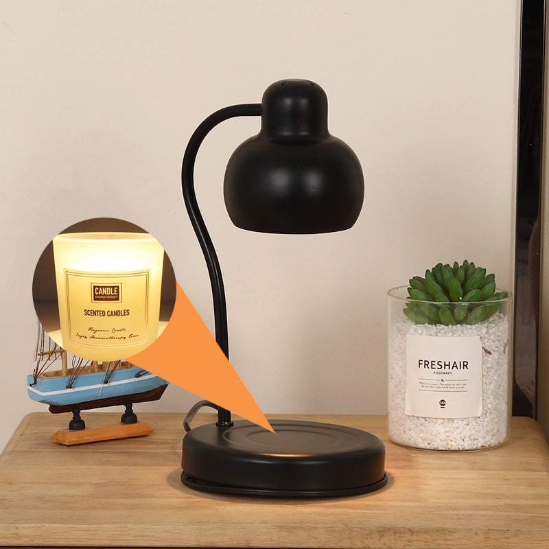 Semicircle Cylinder Disc Steel Table Lamp