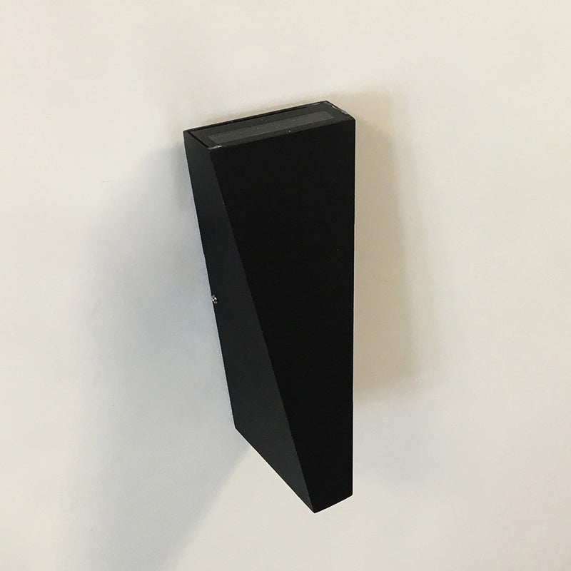 Trapezoidal Aluminum Die-Cast Patio Outdoor Light