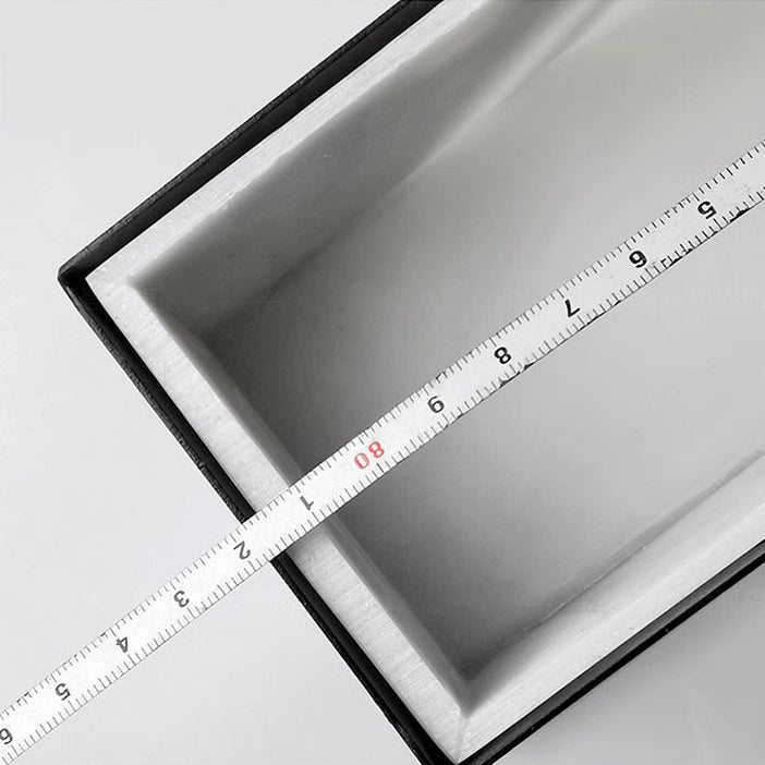 Rectangle Long Stainless Steel Outdoor Light